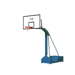 移动式钢化玻璃篮球架(HK-7134A)