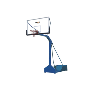 移动式钢化玻璃篮球架(HK-7135A)